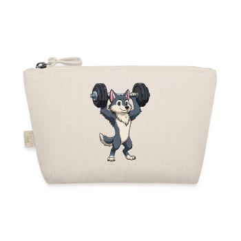 Loup avec haltère - Trousse biologique - nature - Devant