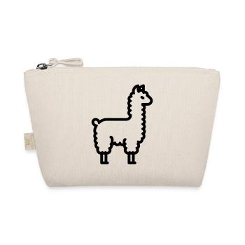 lama - Organic Pouch - nature - Front