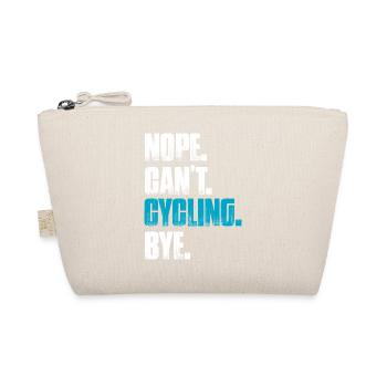 Nope can't cycling Fahrrad Mountainbike Downhill - Bio-Täschchen - Natur - Vorne