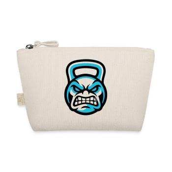Gym Kettlebell Crest - Organic Pouch - nature - Front