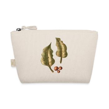 Autumnal Leaves Berries Pattern - Organic Pouch - nature - Front