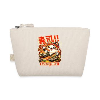 Kawaii Sushi Katze - Bio-Täschchen - Natur - Vorne