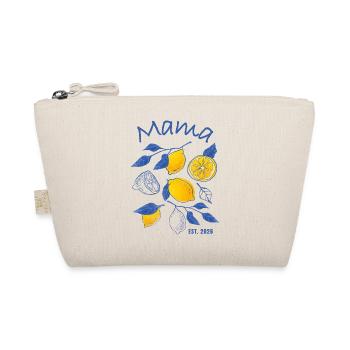 Mama Est. 2026 Citrons Vintage Cadeau Maman - Trousse biologique - nature - Devant