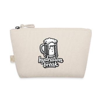 Trinkpause Bier - Bio-Täschchen - Natur - Vorne