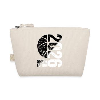 Basketball Master Shirt 2026, black and white - Organic Pouch - nature - Front