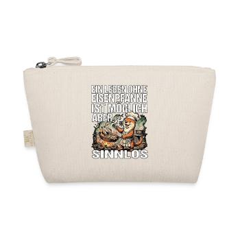 Lustiger BBQ Otter - Bio-Täschchen - Natur - Vorne