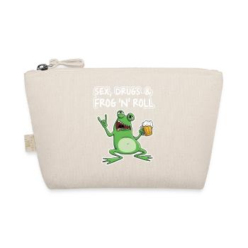 Sex Drugs and Frog N' Roll - Bio-Täschchen - Natur - Vorne