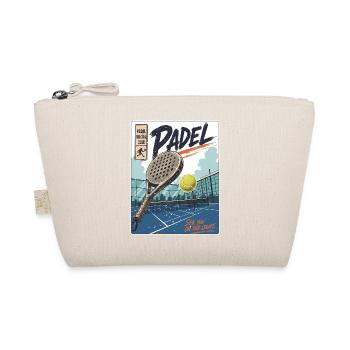 Padel Players & Court - Organic Pouch - nature - Front