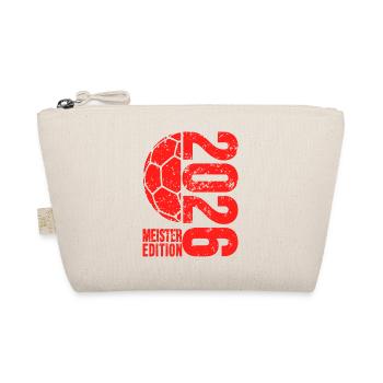 Handball Champion Shirt 2026, Red, red edition - Organic Pouch - nature - Front