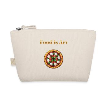 Food Is Art ... Pizza Margherita - Organic Pouch - nature - Front