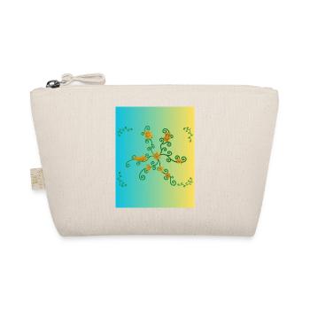 Dégradé de vigne fleur dorée - Trousse biologique - nature - Devant