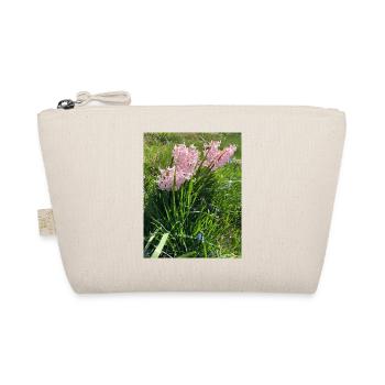 Hyacinth Rose Garden Pattern - Organic Pouch - nature - Front