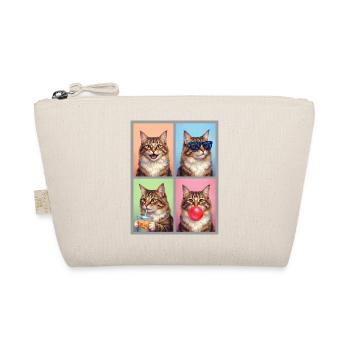 Cats American Bobtail Cat - Organic Pouch - nature - Front