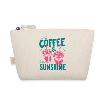 Sunshine Iced Coffee Vibes - Organic Pouch - nature - Front