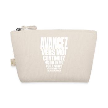 T-shirt Golf Humour Avancez Vers Moi Swing  - Trousse biologique - nature - Devant
