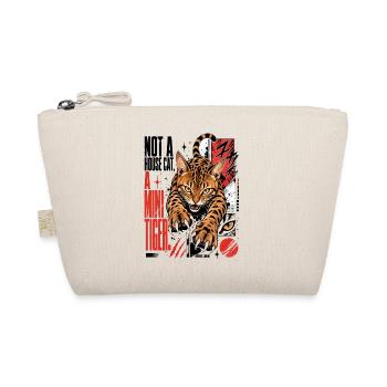 Not a House Cat, A small Tiger – Predator Bengal - Organic Pouch - nature - Front