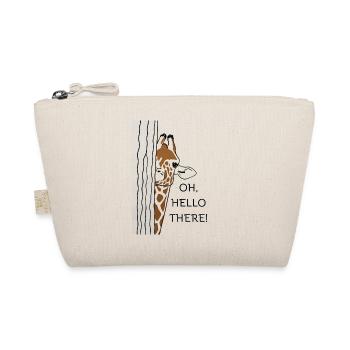 OH,HELLO THERE Giraffe - Organic Pouch - nature - Front