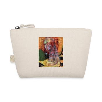 Puerto Rico 1987 Retro Collage - Organic Pouch - nature - Front