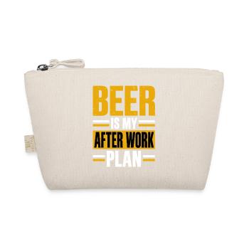 Beer Humor Beer Love Saying Beer Fan Gift - Organic Pouch - nature - Front