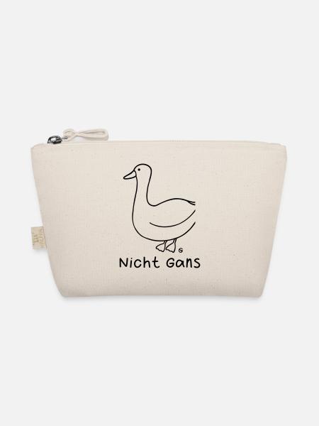 Nicht Gans - Bio-Täschchen - Natur