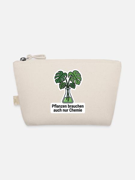 Chemie Pflanzen Labor Monstera Biologie T-Shirt - Bio-Täschchen - Natur