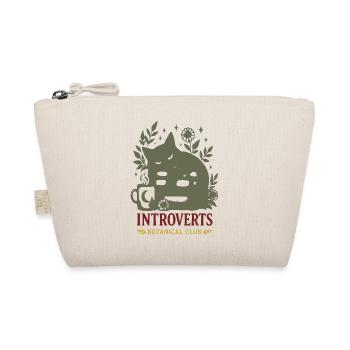 Introvert Botanik Club - Bio-Täschchen - Natur - Vorne