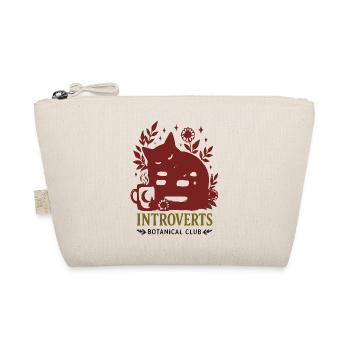 Introvert Botanik Club Emblem - Bio-Täschchen - Natur - Vorne