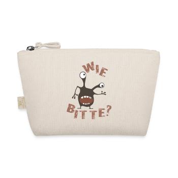 Wie bitte  - Bio-Täschchen - Natur - Vorne