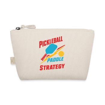 Pickleball Paddle Strategy - Bio-Täschchen - Natur - Vorne