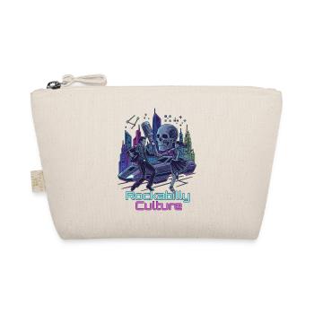 Neon Rockabilly SciFi Kultur - Bio-Täschchen - Natur - Vorne