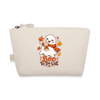 Boo To Do Liste Geist im Herbst - Bio-Täschchen - Natur - Vorne
