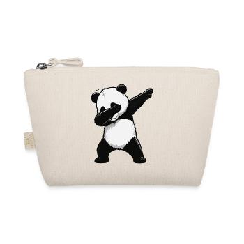 Panda Dab Pose - Bio-Täschchen - Natur - Vorne