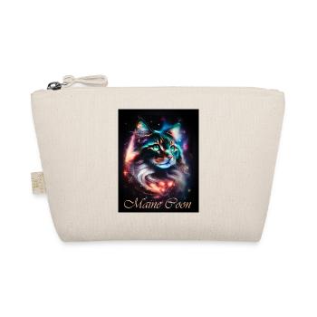 Main Coon Nebula - Fantasy Weltall Katze - Bio-Täschchen - Natur - Vorne