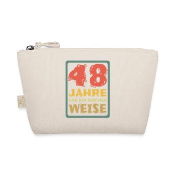 Weisheit 48 - Bio-Täschchen - Natur - Vorne