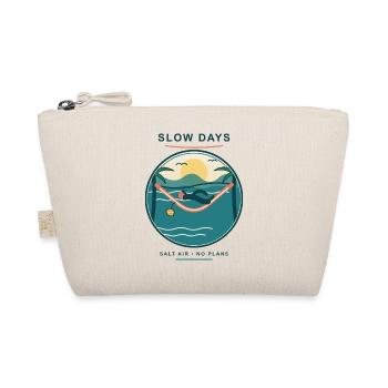 Slow Days Strandhammock Signet - Bio-Täschchen - Natur - Vorne