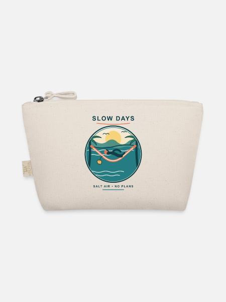 Slow Days Strandhammock Signet - Bio-Täschchen - Natur