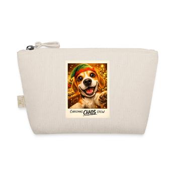 Christmas Chaos Crew Beagle Selfie - Bio-Täschchen - Natur - Vorne