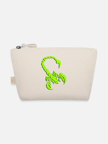 skorpion_01_3d - Organic Pouch - nature - Front