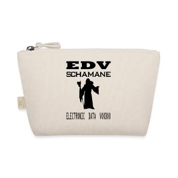 edv - schamane - electronic data voodoo - Bio-Täschchen - Natur - Vorne