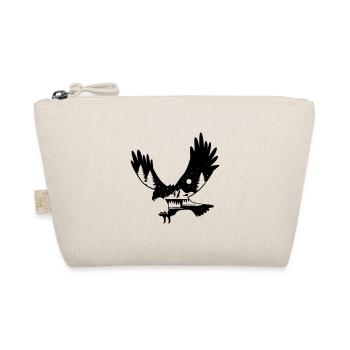 AIGLE OISEAU DE PROIE OISEAUX NATURE FORÊT MONTAGNES MOTIF D’OISEAU - Trousse biologique - nature - Devant