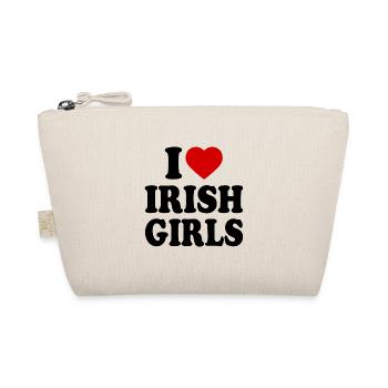 I love irish girls - Organic Pouch - nature - Front