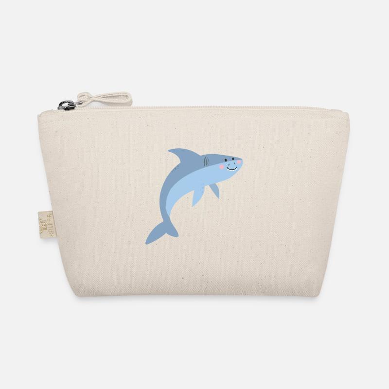 Cute shark Organic Pouch
