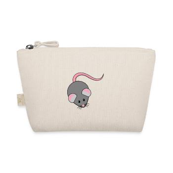 Maus - Bio-Täschchen - Natur - Vorne