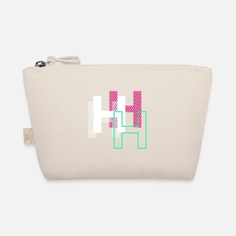 Letter H - Design Gift Organic Pouch