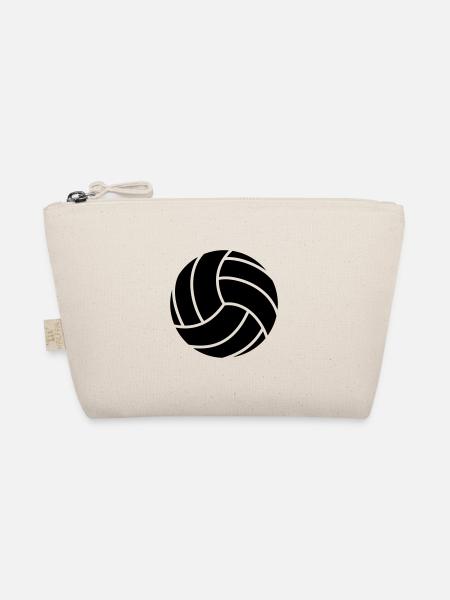 Volleyball 3c - Bio-Täschchen - Natur - Vorne