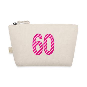 ANNIVERSARY. HAPPY BIRTHDAY. HAPPY BIRTHDAY. - Organic Pouch - nature - Front