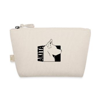 Akita Profile Dogs Dog Wilsigns - Organic Pouch - nature - Front