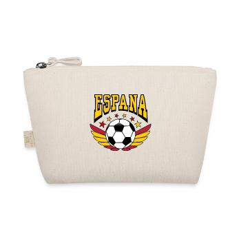Fußball Shirt Espana Retro College Look Style - Bio-Täschchen - Natur - Vorne