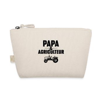 Papa et Agriculteur - Cadeau papa agriculteur - Trousse biologique - nature - Devant