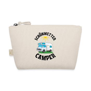 Schönwetter Camper - Bio-Täschchen - Natur - Vorne